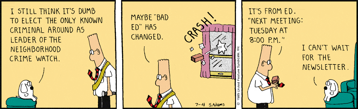 Dilbert Cartoon