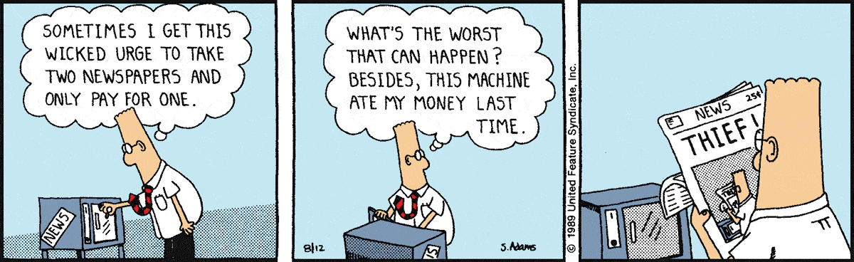 Dilbert Cartoon