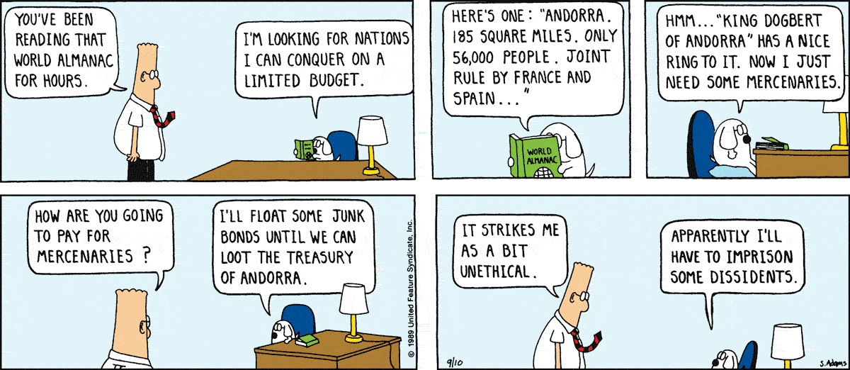 Dilbert Cartoon