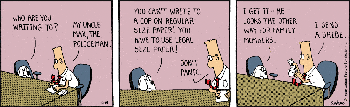 Dilbert Cartoon