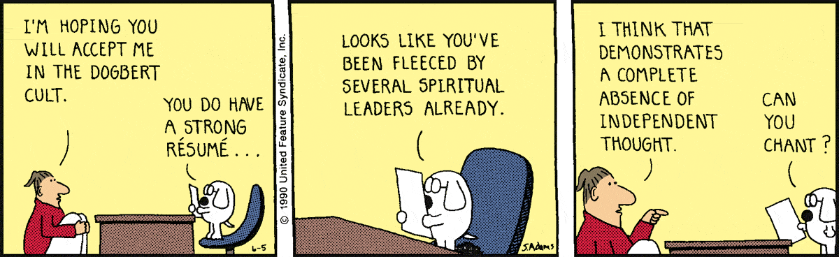 Dilbert Cartoon