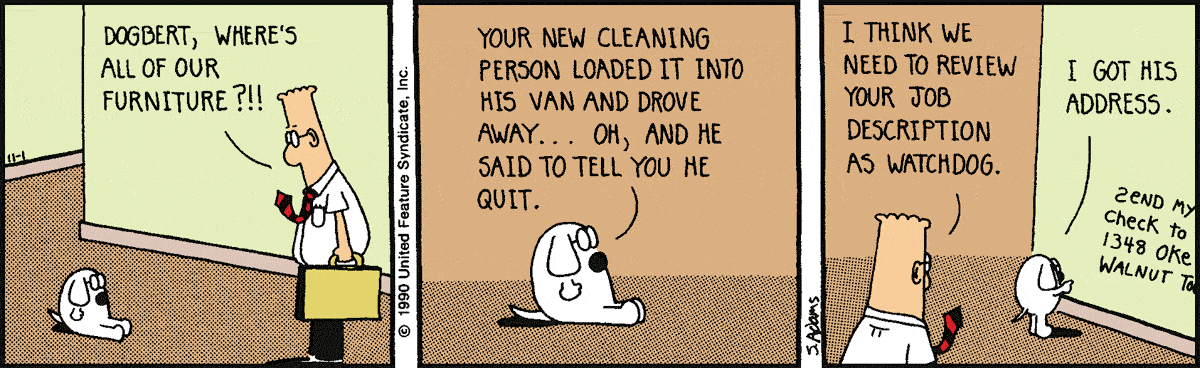 Dilbert Cartoon