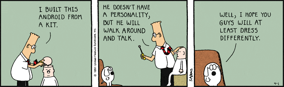 Dilbert Cartoon