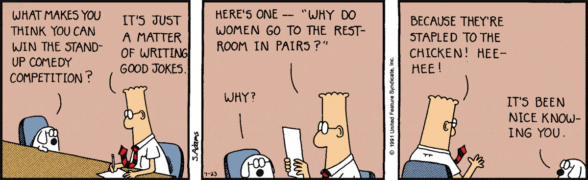 Dilbert Cartoon