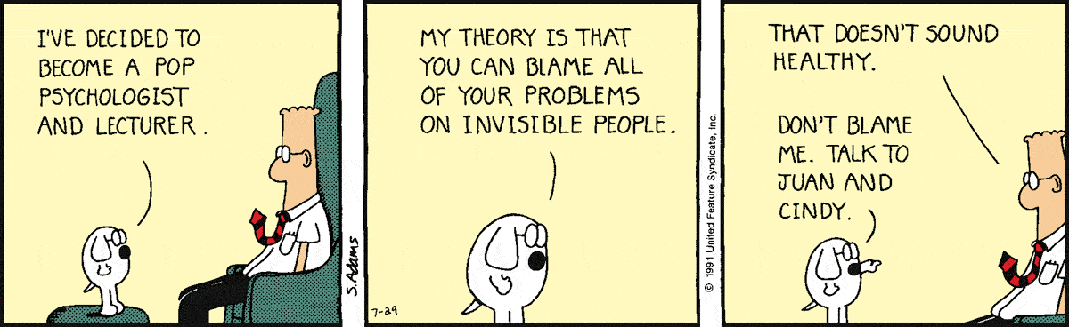 Dilbert Cartoon