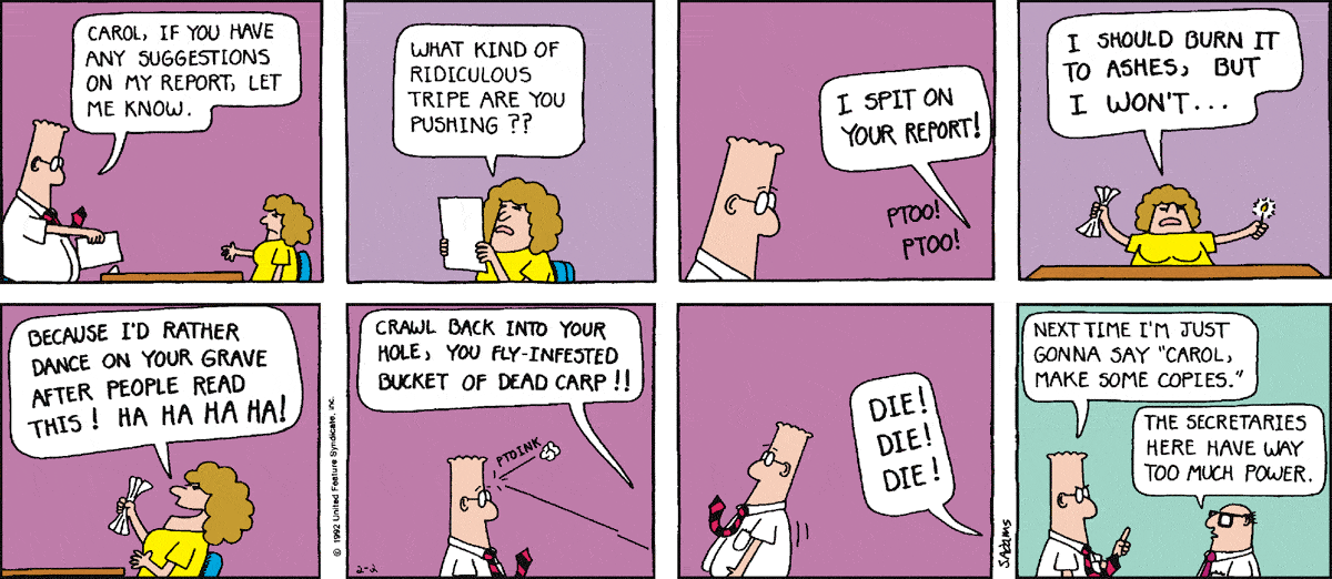 Dilbert Cartoon