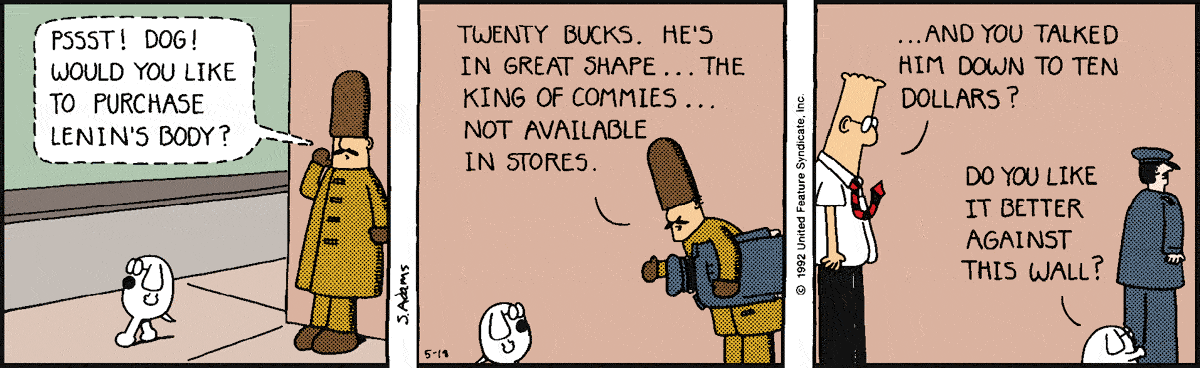 Dilbert Cartoon