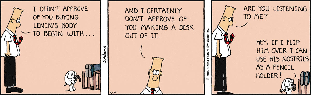 Dilbert Cartoon