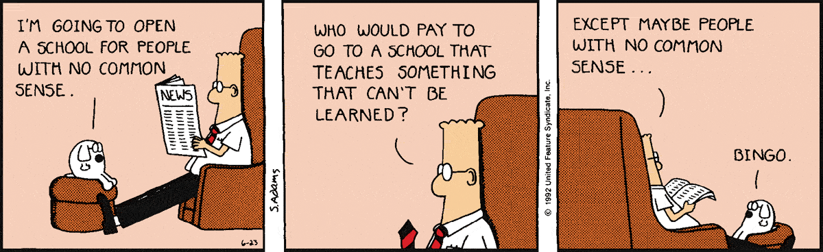 Dilbert Cartoon