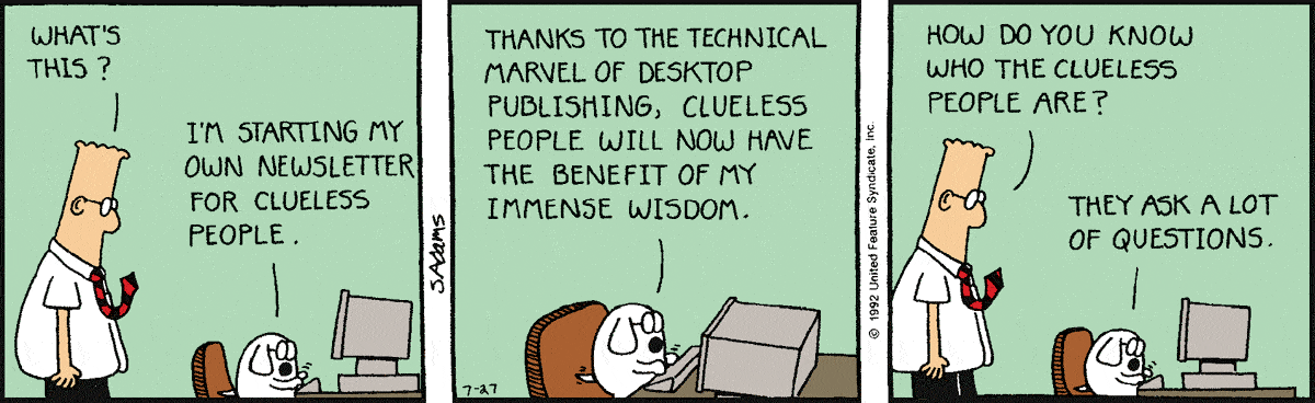 Dilbert Cartoon