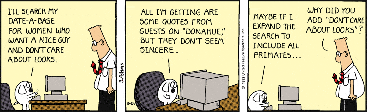 Dilbert Cartoon