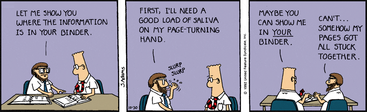 Dilbert Cartoon