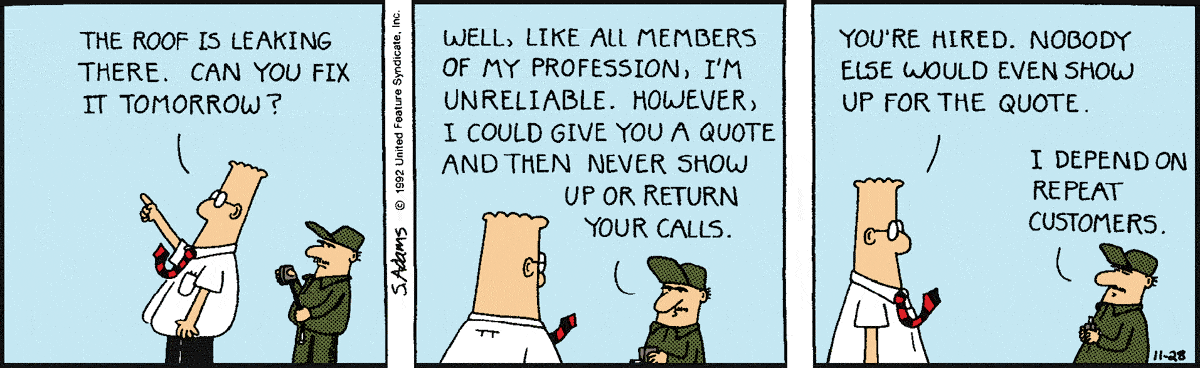 Dilbert Cartoon