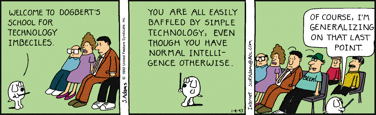 Dilbert Cartoon