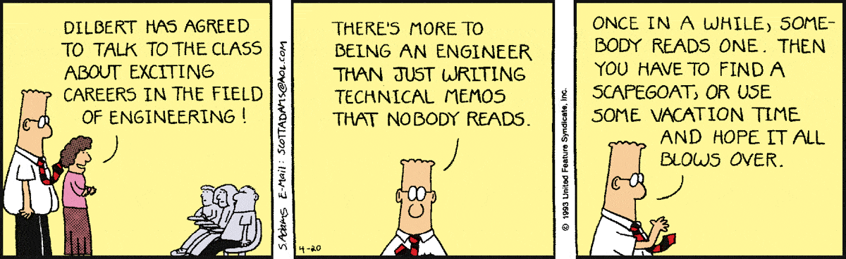 Dilbert Cartoon
