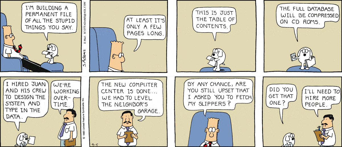 Dilbert Cartoon
