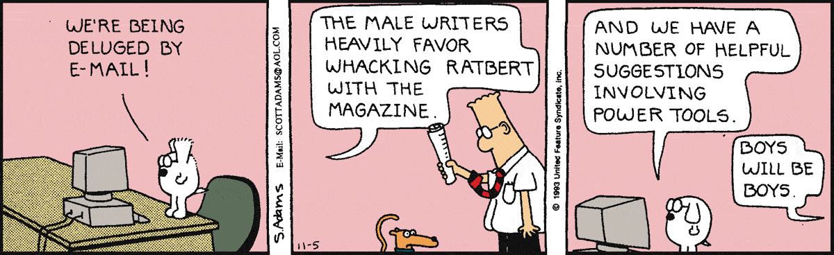 Dilbert Cartoon