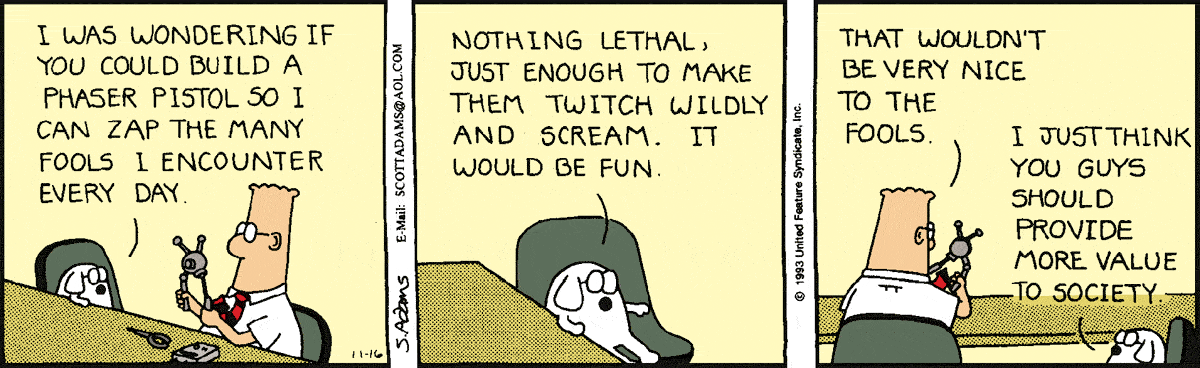 Dilbert Cartoon