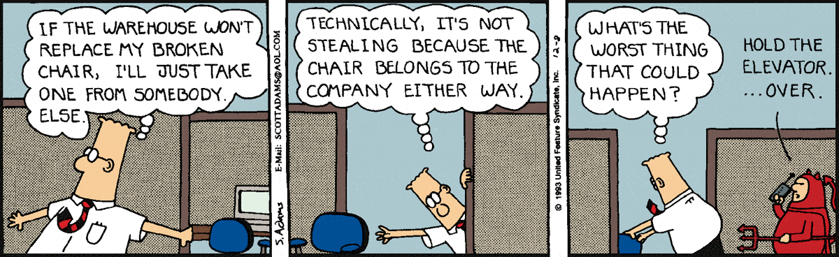 Dilbert Cartoon