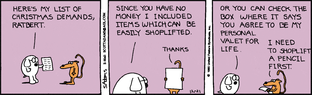 Dilbert Cartoon