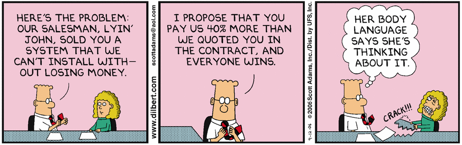 Dilbert Cartoon