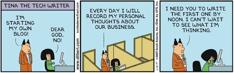 Dilbert Cartoon