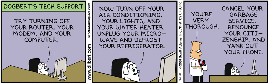 Dilbert Cartoon