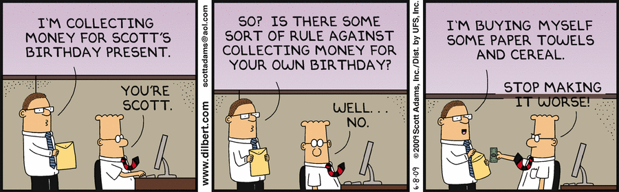Dilbert Cartoon