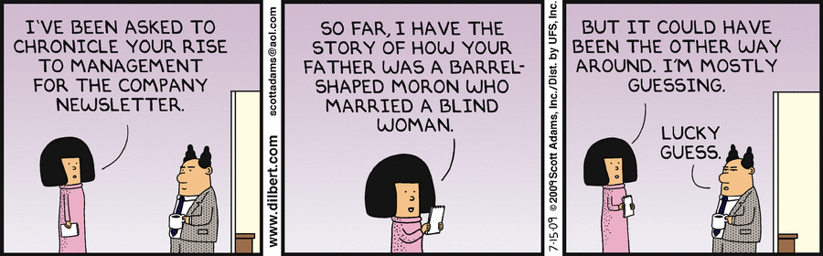 Dilbert Cartoon