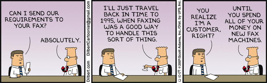 Dilbert Cartoon