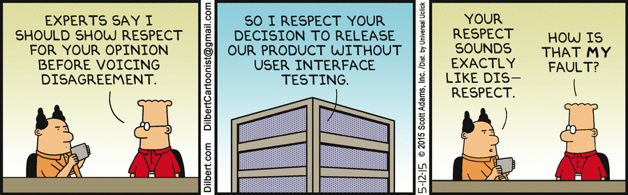 Dilbert Cartoon