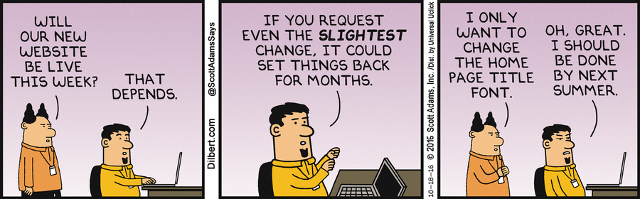 Dilbert Cartoon