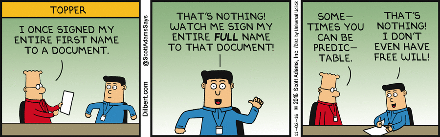 Dilbert Cartoon