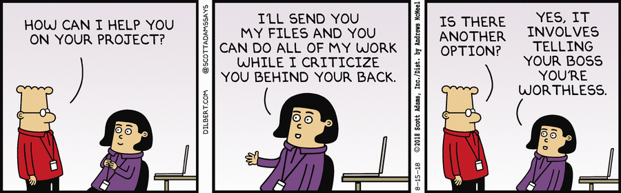 Dilbert Cartoon