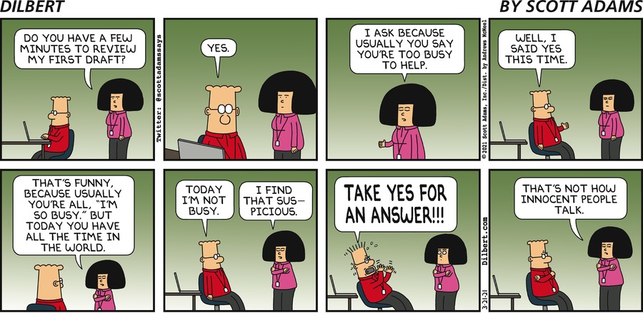 Dilbert Cartoon