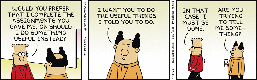 Dilbert Cartoon