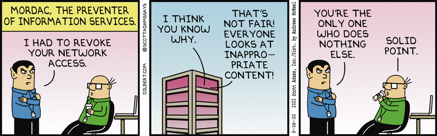 Dilbert Cartoon