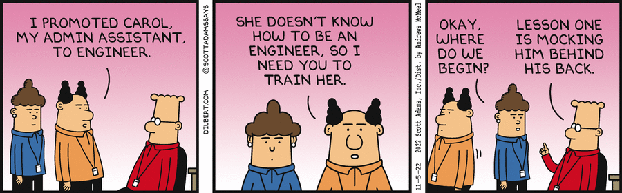 Dilbert Cartoon