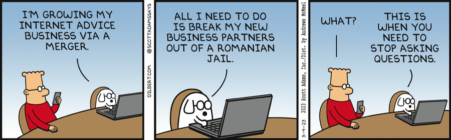 Dilbert Cartoon